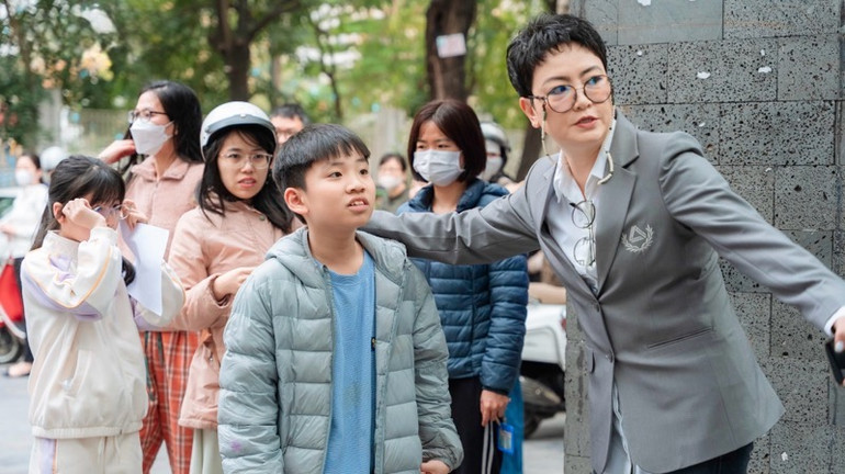 Học sinh tham gia kỳ Khảo sát đánh giá năng lực.