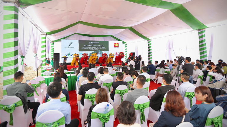 Quang cảnh Lễ khởi công.