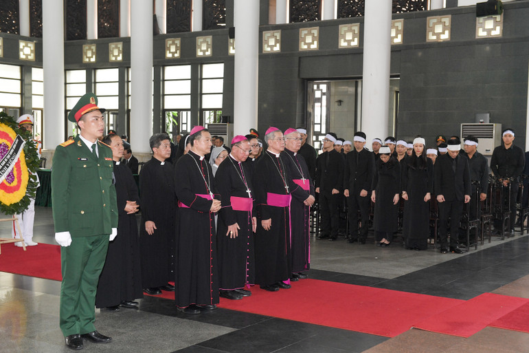 Toàn cảnh Lễ viếng Tổng Bí thư Nguyễn Phú Trọng: Trang nghiêm và xúc động ảnh 338