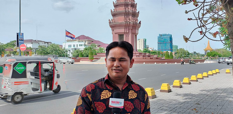 Ông Buor Sambath tin tưởng CPP sẽ tiếp tục chiến thắng trong cuộc bầu cử Quốc hội Campuchia khóa 7. (Ảnh: SƠN XINH)