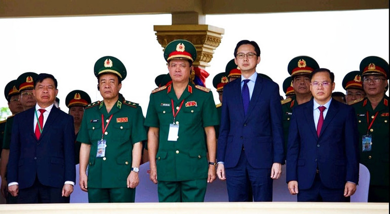 Đoàn đại biểu Việt Nam tham dự sự kiện (Ảnh: SƠN XINH)