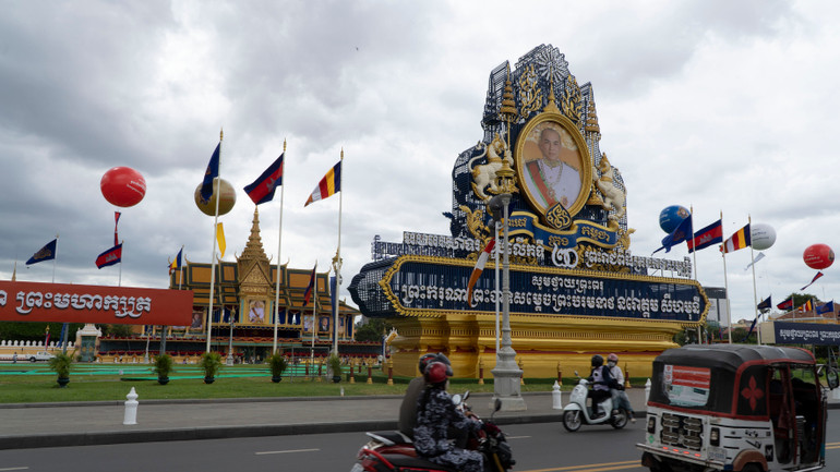 Lễ kỷ niệm 20 năm Ngày Quốc vương lên ngôi diễn ra từ ngày 28 đến 30/10. (Ảnh: HUY VŨ)