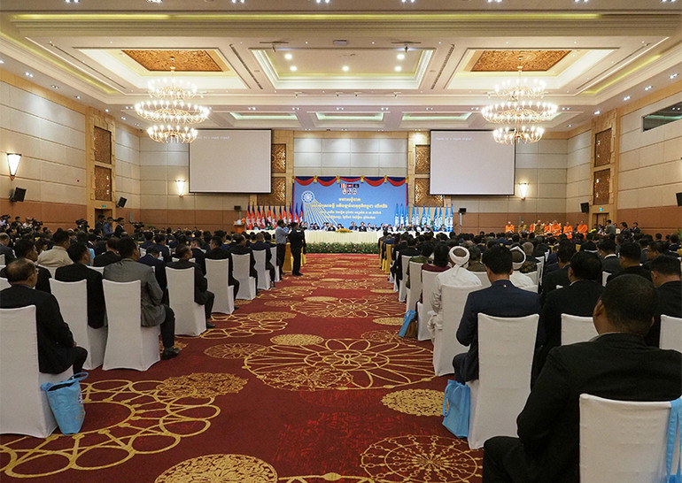 Tại Đại hội lần thứ VI có nhiều thay đổi về nhân sự trong bộ máy lãnh đạo Mặt trận. (Ảnh: Nguyễn Hiệp)