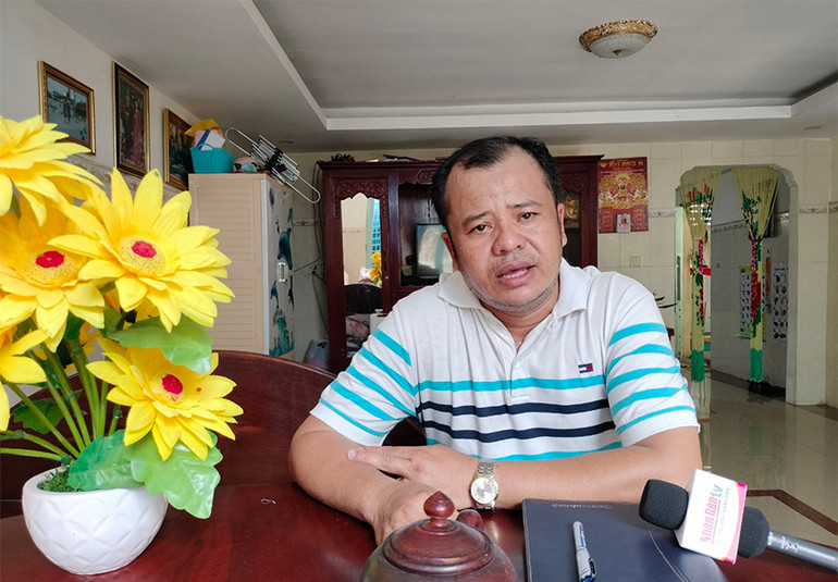 Cử tri Sang Sereybot tự hào về những thành tựu to lớn của đất nước dưới sự điều hành của Chính phủ do CPP lãnh đạo. (Ảnh: SƠN XINH)