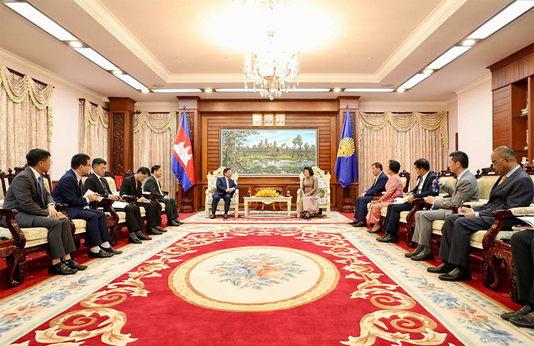 Việt Nam và Campuchia duy trì quan hệ lâu bền, tăng cường gắn bó chặt chẽ ảnh 1 Việt Nam và Campuchia duy trì quan hệ lâu bền, tăng cường gắn bó chặt chẽ ảnh 1