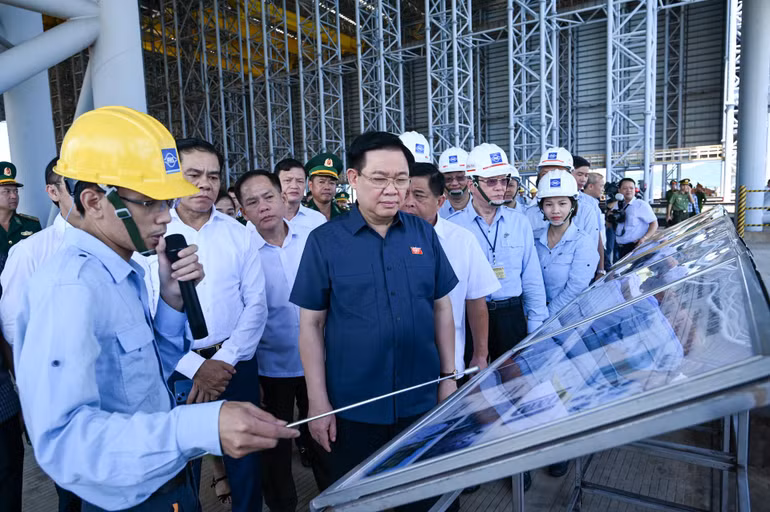 [Ảnh] Chủ tịch Quốc hội Vương Đình Huệ thăm và làm việc tại tỉnh Hà Tĩnh ảnh 7