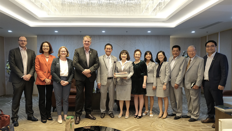 Chính quyền bang Queensland, Australia đến thăm và triển khai hợp tác toàn diện trong phát triển nông nghiệp Việt Nam hiện đại bền vững.