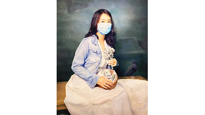 Tác phẩm “Vô thường” giành giải thưởng uy tín. Ảnh: Nhân vật cung cấp