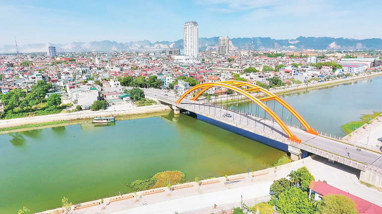 Một góc thành phố Phủ Lý