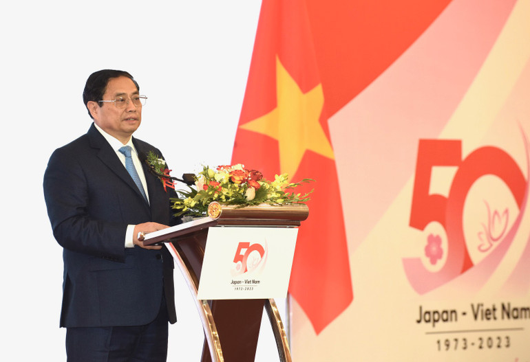 Thủ tướng Phạm Minh Chính phát biểu tại Hội nghị.