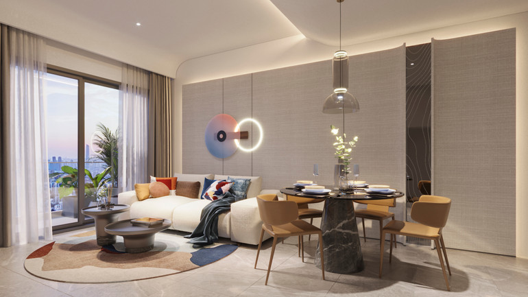 Thiết kế mở, thông thoáng trong căn hộ 9X An Sương Thiết kế mở, thông thoáng trong căn hộ 9X An Sương