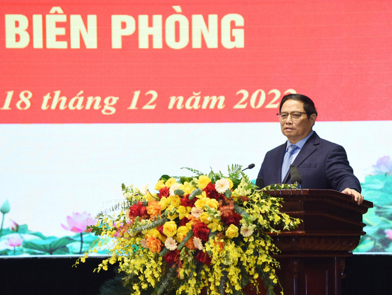 Thủ tướng Phạm Minh Chính phát biểu.