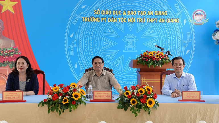 Thủ tướng Phạm Minh Chính tại sự kiện.