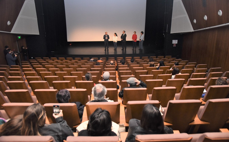 Buổi gặp mặt đoàn đạo diễn Việt Nam trong khuôn khổ chương trình Festival Phim thực tế 2023. (Ảnh: MINH DUY)