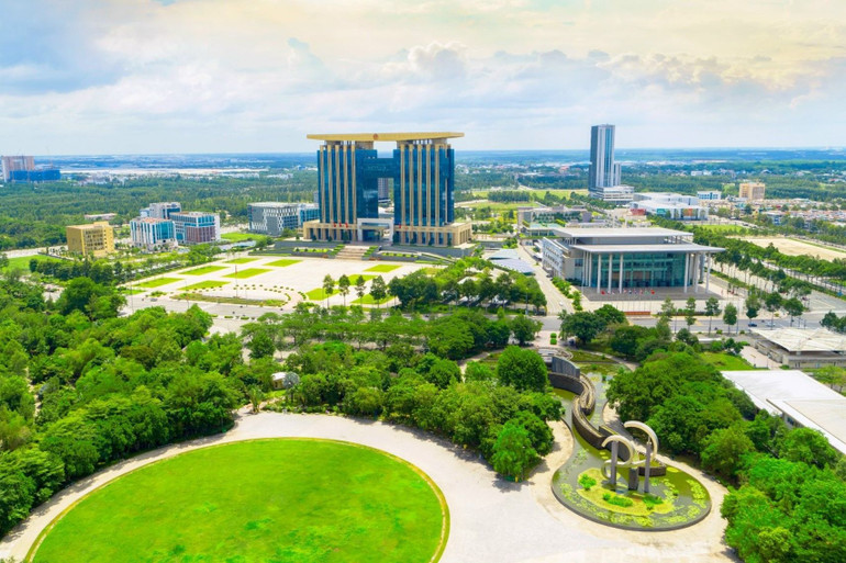 Diễn đàn Hợp tác kinh tế Horasis châu Á 2023 diễn ra tại Trung tâm Thành phố mới Bình Dương.