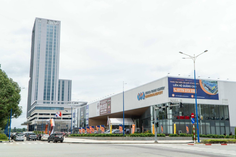 Trung tâm thương mại thế giới Thành phố mới Bình Dương.