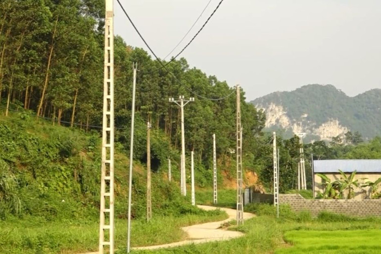 Đến nay, tất cả các thôn, xóm trên địa bàn tỉnh Thái Nguyên đều có điện lưới quốc gia để cải thiện đời sống người dân. Đến nay, tất cả các thôn, xóm trên địa bàn tỉnh Thái Nguyên đều có điện lưới quốc gia để cải thiện đời sống người dân.