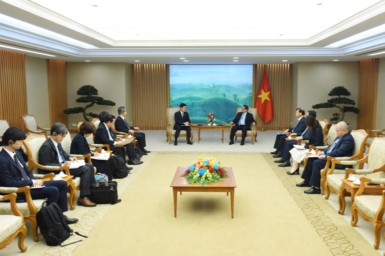 Quang cảnh buổi tiếp. Quang cảnh buổi tiếp.