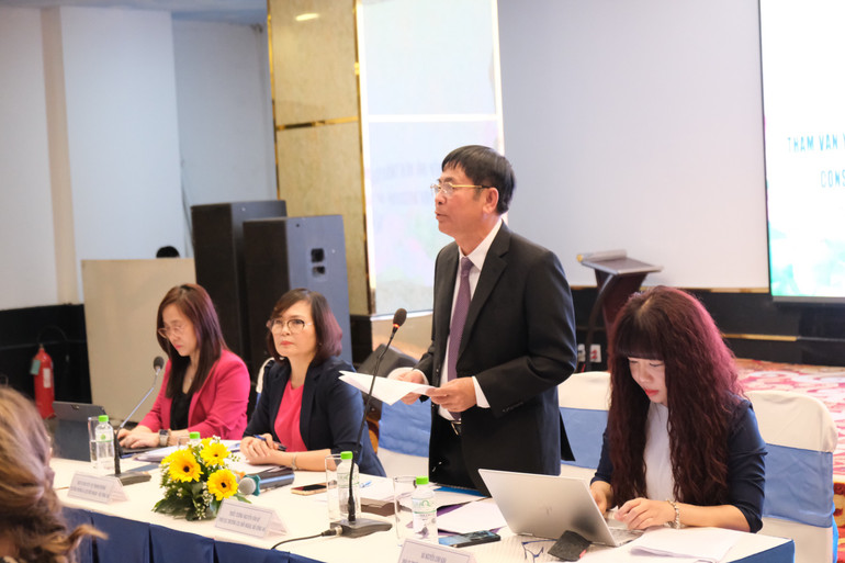 Thiếu tướng Nguyễn Văn Kỷ phát biểu khai mạc Hội thảo tham vấn ý kiến đối với dự thảo Báo cáo quốc gia lần thứ hai về công ước CAT.