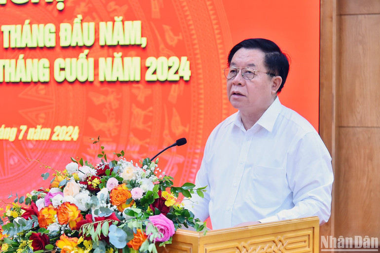 Đồng chí Nguyễn Trọng Nghĩa, Ủy viên Bộ Chính trị, Bí thư Trung ương Đảng, Trưởng Ban Tuyên giáo Trung ương, Phó Trưởng Ban Chỉ đạo 35 phát biểu tại Hội nghị. (Ảnh: THỦY NGUYÊN) Đồng chí Nguyễn Trọng Nghĩa, Ủy viên Bộ Chính trị, Bí thư Trung ương Đảng, Trưởng Ban Tuyên giáo Trung ương, Phó Trưởng Ban Chỉ đạo 35 phát biểu tại Hội nghị. (Ảnh: THỦY NGUYÊN)