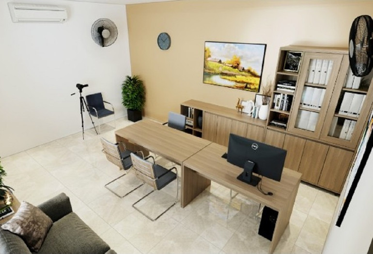 Mô hình phòng điều tra thân thiện. (Ảnh: Phạm Trọng, Báo Pháp luật Thành phố Hồ Chí Minh)