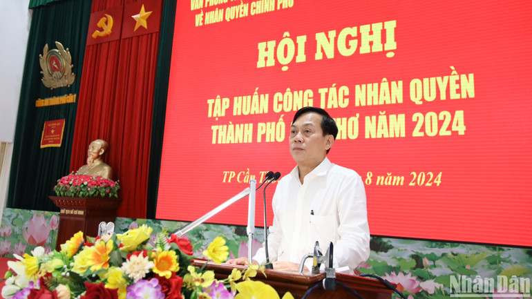 Thực hiện tốt hơn nữa công tác bảo đảm quyền con người ảnh 1 Thực hiện tốt hơn nữa công tác bảo đảm quyền con người ảnh 1