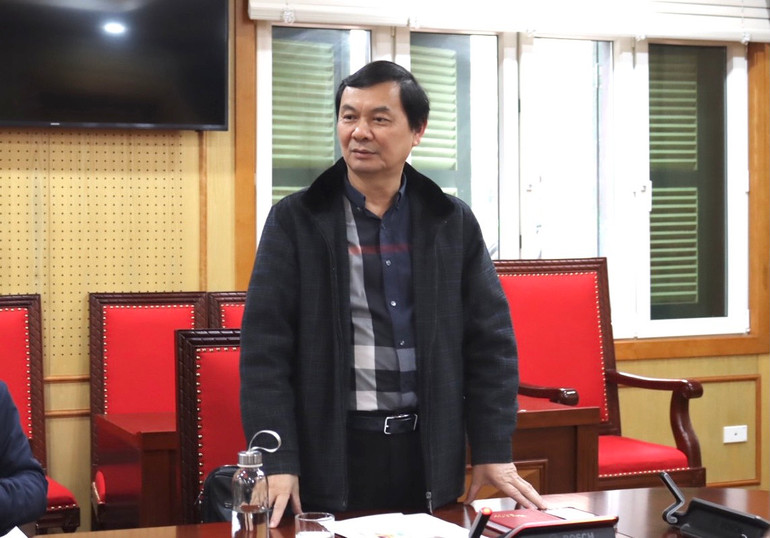 Ông Ngô Minh Tuấn, Tổng Biên tập Tạp chí Xây dựng Đảng, Phó Chủ tịch Hội đồng sơ khảo, Trưởng Ban Thư ký Giải Búa liềm vàng.