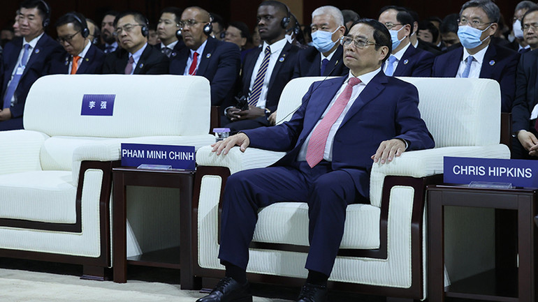 Thủ tướng Chính phủ Phạm Minh Chính tham dự phiên khai mạc.