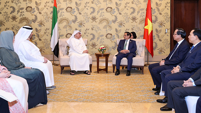 Quang cảnh buổi tiếp.