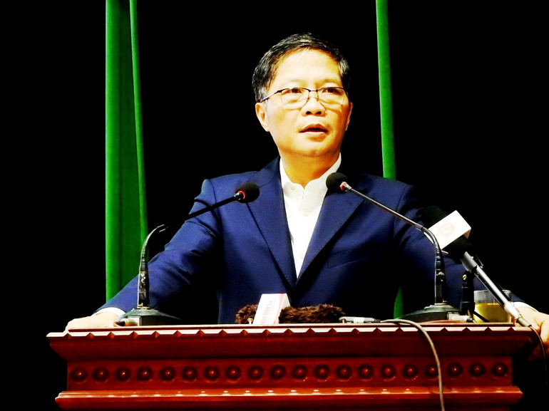 Đồng chí Trần Tuấn Anh phát biểu chỉ đạo Hội nghị.