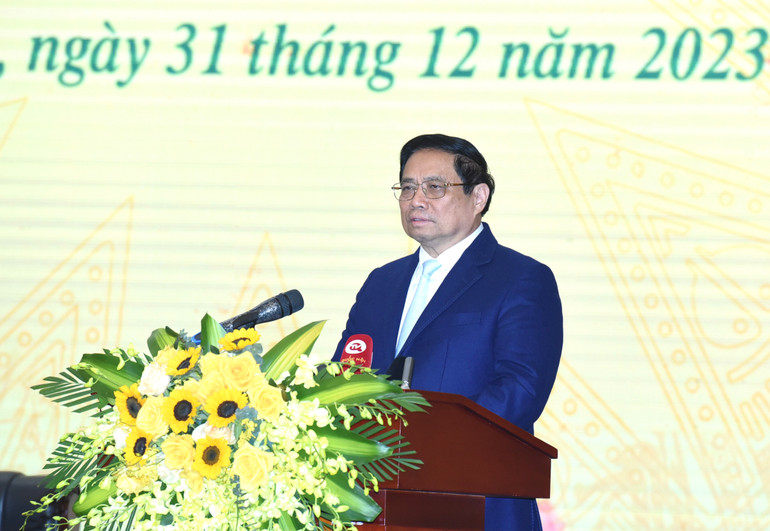 Thủ tướng Phạm Minh Chính phát biểu tại Hội nghị.