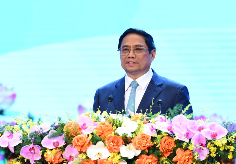 Thủ tướng Phạm Minh Chính phát biểu.