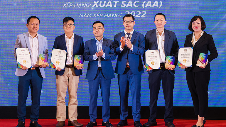 Các Thành viên thị trường xếp hạng xuất sắc trong năm 2022.