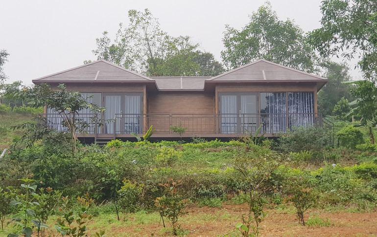 Home Stay cũng được xây dựng để đón khách.