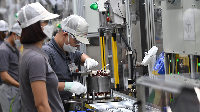 Sản xuất tại một doanh nghiệp FDI ở Đồng Nai.