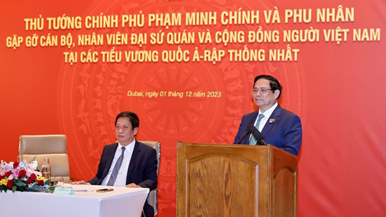 Thủ tướng Phạm Minh Chính phát biểu ý kiến.