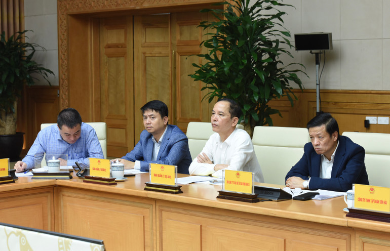 Đại diện lãnh đạo các doanh nghiệp tham dự hội nghị.