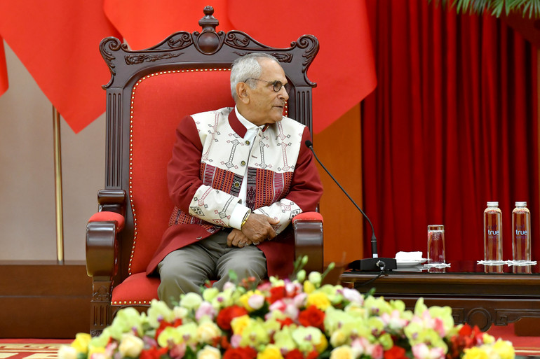 Tổng thống Timor Leste Jose Ramos Horta phát biểu.