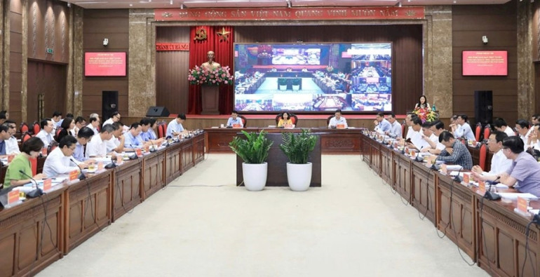 Quang cảnh hội nghị.