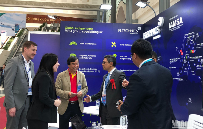 Hội chợ triển lãm có sự tham gia của các doanh nghiệp nước ngoài trong lĩnh vực công nghiệp hỗ trợ, công nghiệp hàng không.