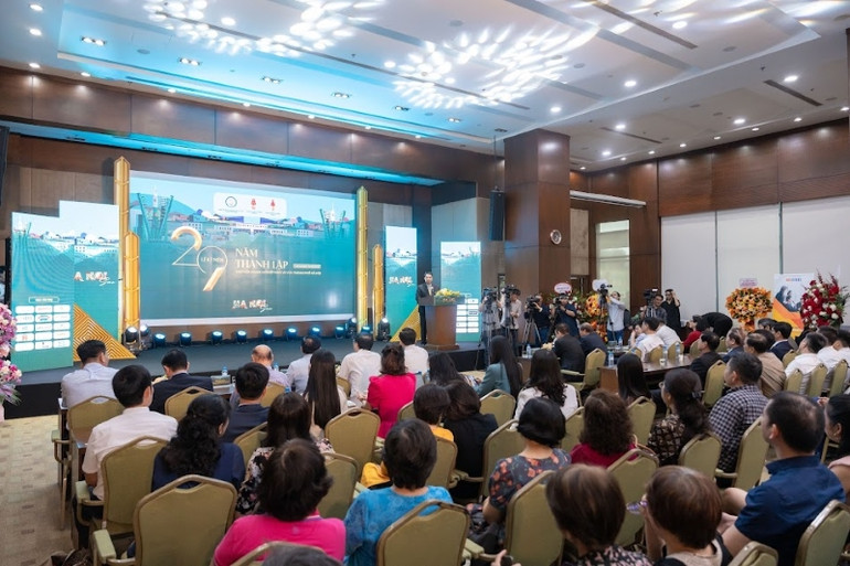 Quang cảnh buổi lễ.