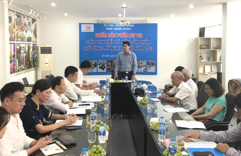 Ban tổ chức thông qua các quy chế, tiêu chí chấm điểm mẫu thiết kế.