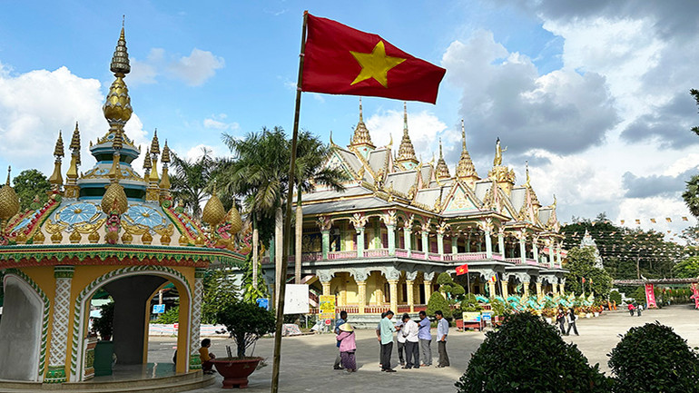 Khởi sắc vùng đồng bào dân tộc thiểu số ở Sóc Trăng.