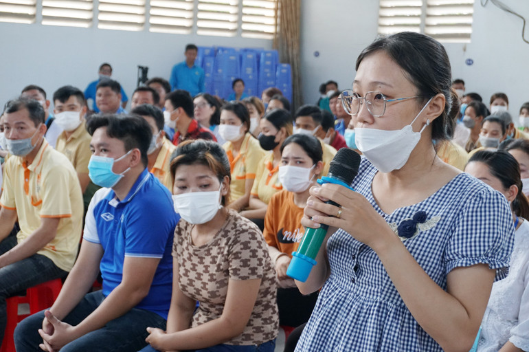 Công nhân KCN An Nghiệp kiến nghị Quốc Hội sửa Luật Bảo hiểm xã hội