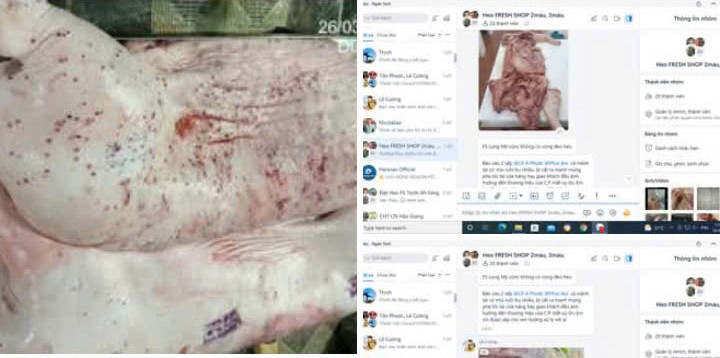 Thông tin phản ánh trên mạng phát đi hình ảnh thực phẩm kém chất lượng