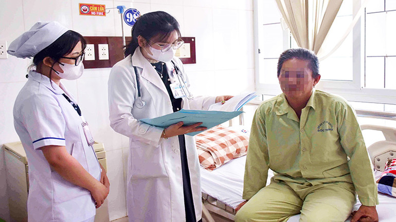 Ông T.K.N. đã hoàn toàn bình phục sau khi được cấp cứu điều trị kịp thời