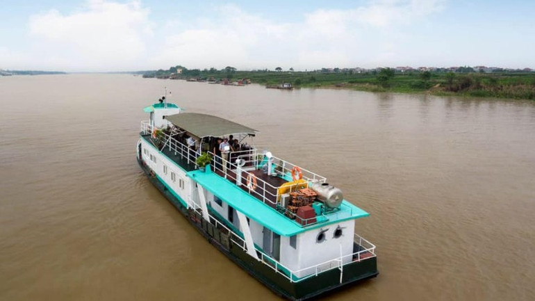 Du lịch đường sông, một trong những lĩnh vực có thể triển khai liên kết giữa các tỉnh, thành vùng đồng bằng sông Hồng.