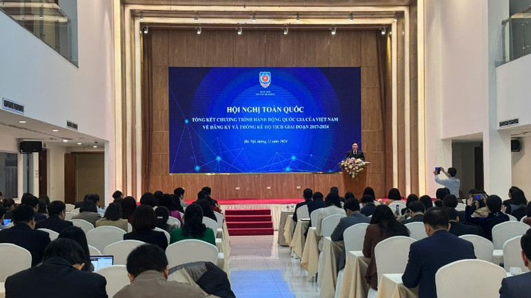 Toàn cảnh hội nghị. (Ảnh: TRUNG HƯNG)