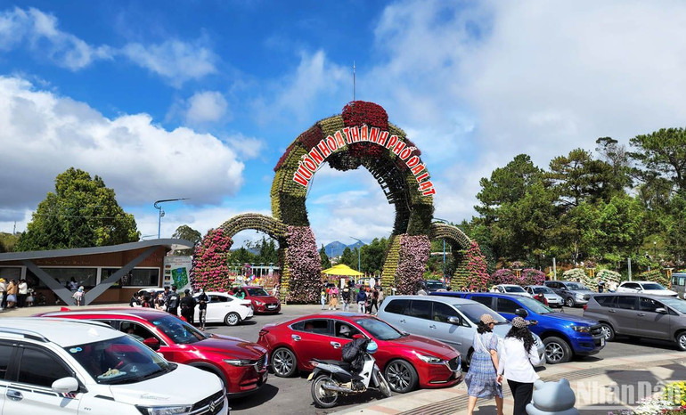 Vườn hoa thành phố Đà Lạt dịp Tết Nguyên đán 2023. Vườn hoa thành phố Đà Lạt dịp Tết Nguyên đán 2023.