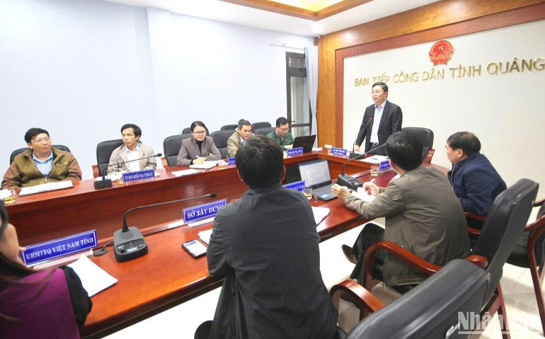 Quảng Nam đã tổ chức nhiều cuộc tiếp dân, đối thoại, họp giải quyết nhưng chưa dứt điểm.